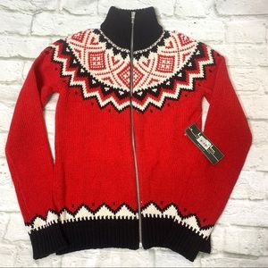 Lauren Ralph Lauren active NWT zip cardigan